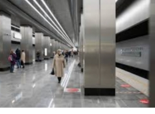 Станция метро  «Народное Ополчение» на карте Москвы