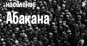 Население Абакана