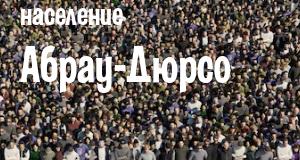 Население Абрау-Дюрсо