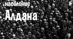 Население Алдана