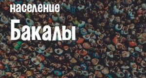Население Бакалы