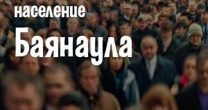 Население Баянаула