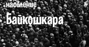 Население Байкошкара