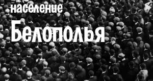 Население Белополья