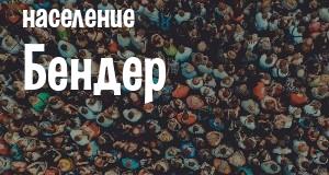 Население Бендер