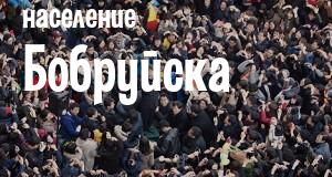 Население Бобруйска