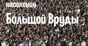 Население Большой Вруды