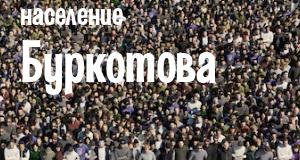 Население Буркотова
