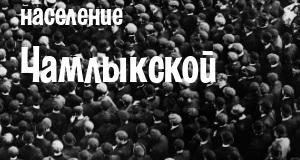 Население Чамлыкской
