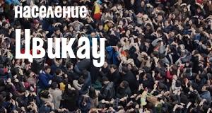 Население Цвикау