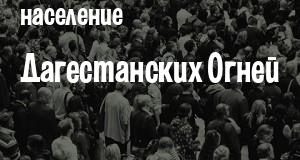 Население Дагестанских Огней