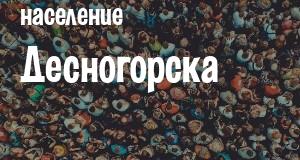 Население Десногорска