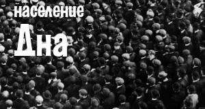 Население Дна