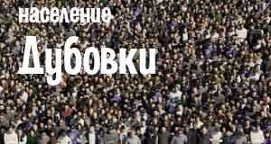 Население Дубовки