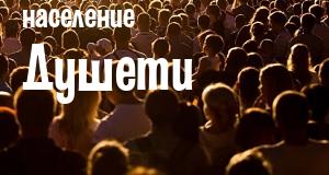 Население Душети