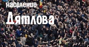 Население Дятлова