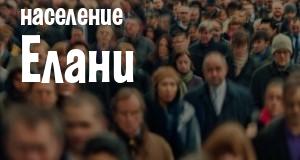 Население Елани