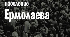 Население Ермолаева