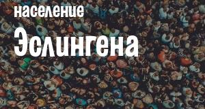 Население Эслингена