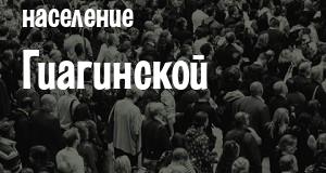 Население Гиагинской