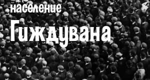Население Гиждувана