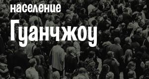 Население Гуанчжоу