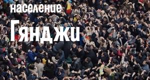 Население Гянджи