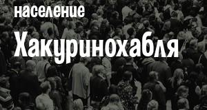 Население Хакуринохабля