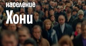 Население Хони