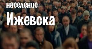 Население Ижевска