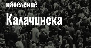 Население Калачинска