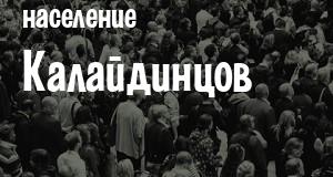 Население Калайдинцов