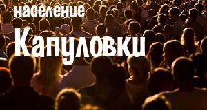 Население Капуловки