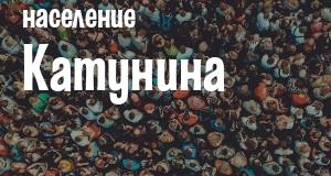 Население Катунина