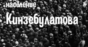 Население Кинзебулатова