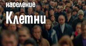 Население Клетни
