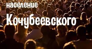Население Кочубеевского