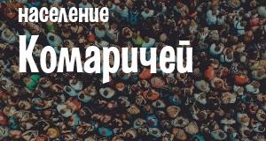 Население Комаричей