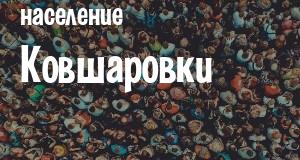 Население Ковшаровки