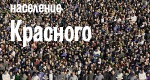 Население Красного