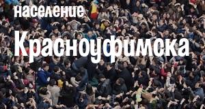 Население Красноуфимска