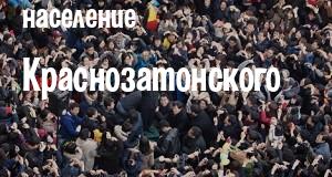 Население Краснозатонского