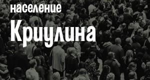Население Криулина