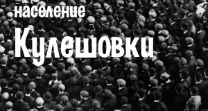 Население Кулешовки