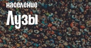Население Лузы