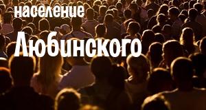 Население Любинского