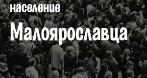 Население Малоярославца