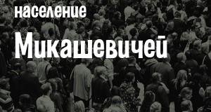 Население Микашевичей
