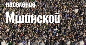 Население Мшинской