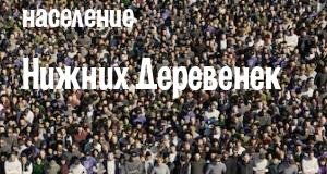 Население Нижних Деревенек